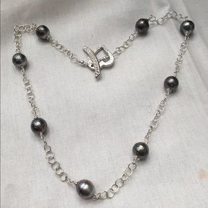 Tahitian pearl necklace