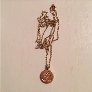 Dogeared OM charm necklace