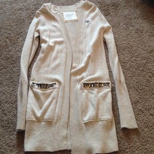 A&F long cardigan