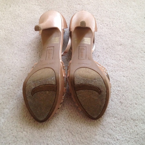 belks Shoes Rose Gold Prom Shoes Poshmark