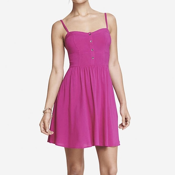 Express Pink Cami Sundress