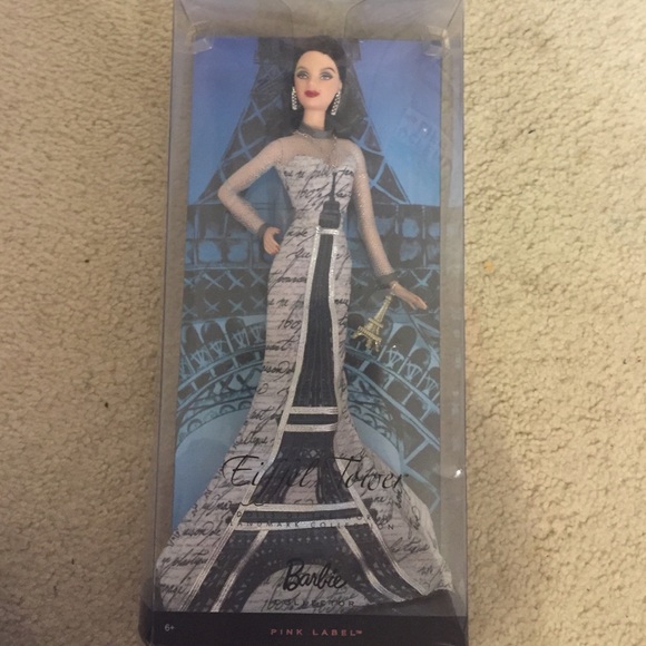 pink label PARIS Barbie Collectable