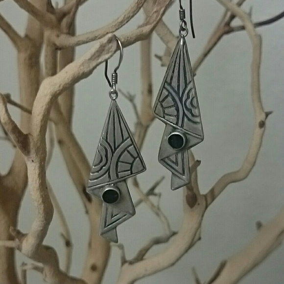 Sterling silver plated earrings
