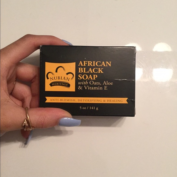 2 bars for $5 African black soap