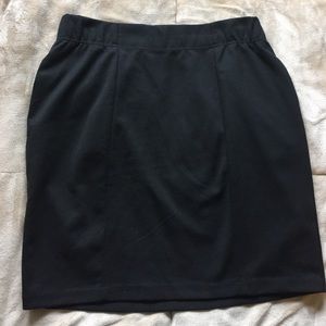 Black Pencil Skirt