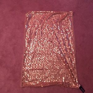 Sequin infinity scarf