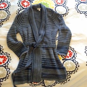 Cozy Caslon Belted sweater