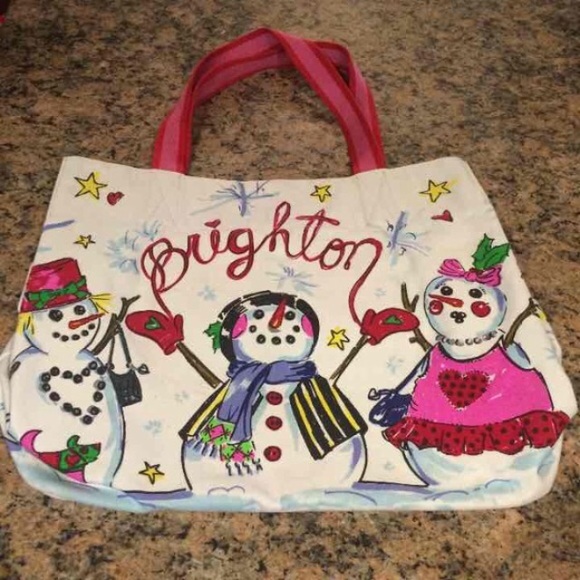 🚫SOLD🚫 Brighton Special Edition Snow Day Tote - Picture 1 of 4