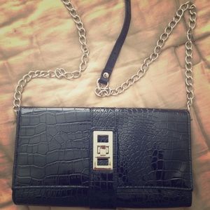 Forever 21 faux leather cross body purse