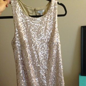 Short elegant sparkly dress