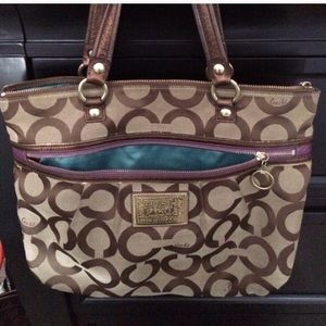 Coach Poppy Glam Bag