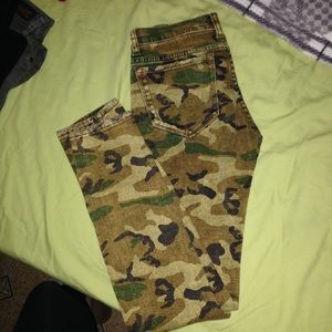 BDG Camo Skinny Jeans