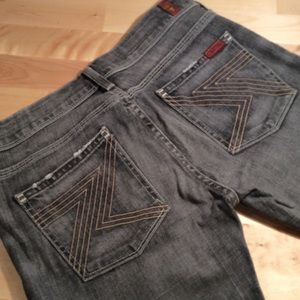 SOLD Seven For All Mankind Flynt Charcoal Jeans
