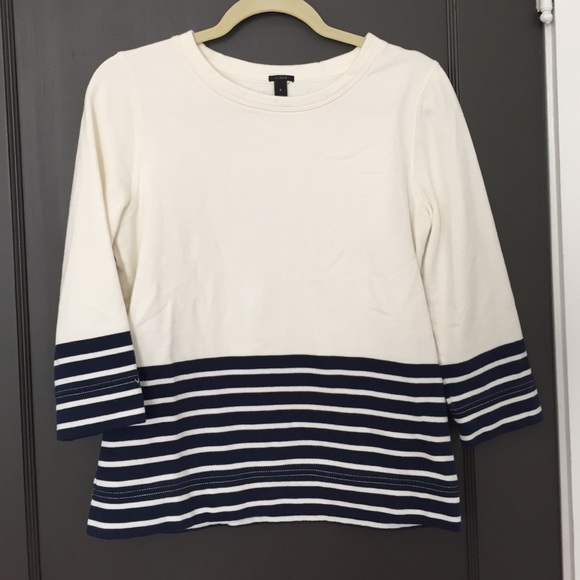 Jcrew quarter sleeve sweater