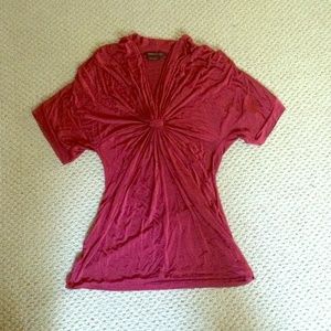BCBG maroon top
