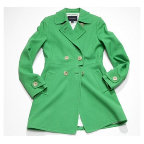 Banana Republic Green Pea Coat