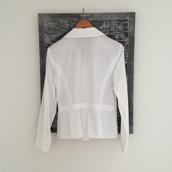 Jones New York White Dress Shirt - Picture 3 of 4
