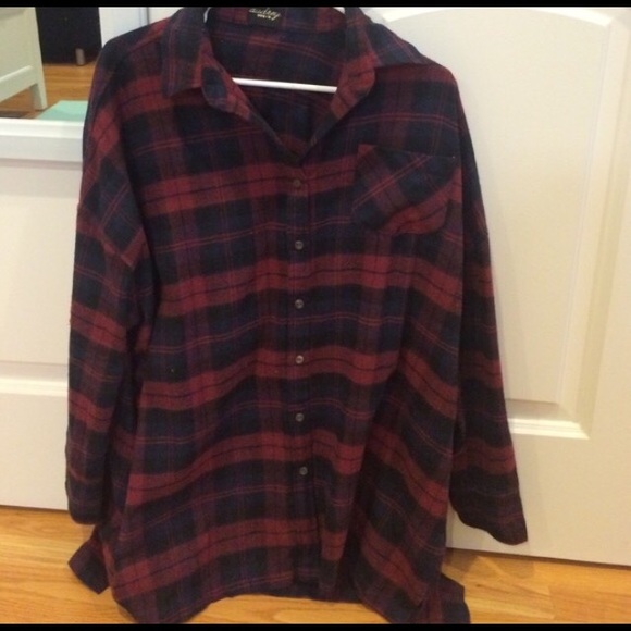 Perfect condition oversize flannel