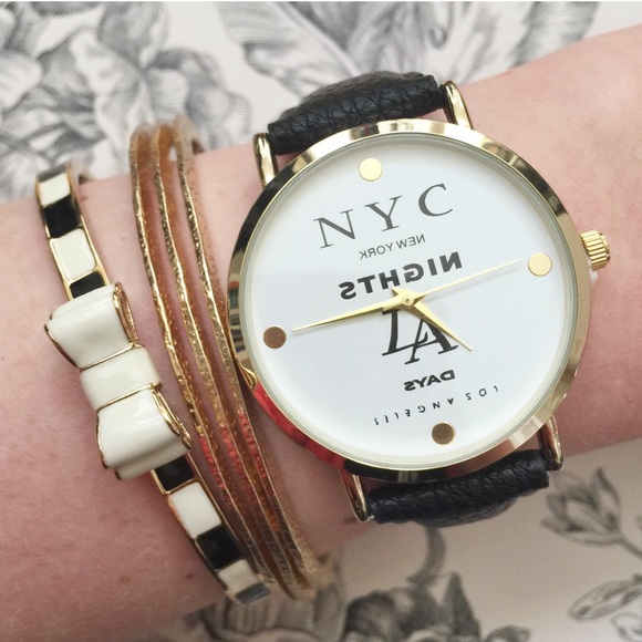 Black City Watch NWT