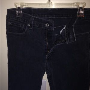Levi's 510 super skinny black jeans