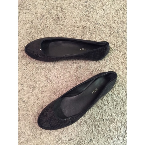 Nine West Sparkly Flats