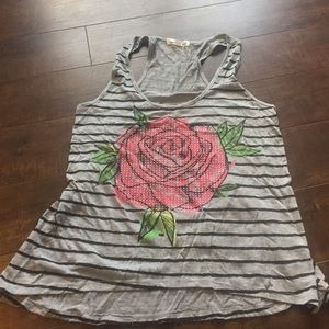 Sweet Child rose tank top