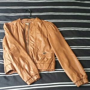 Leather jacket