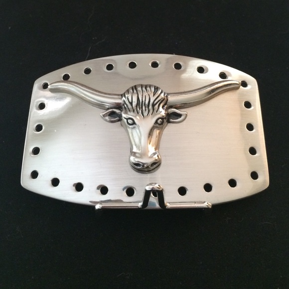 Longhorn belt buckle