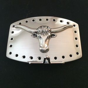 Longhorn belt buckle