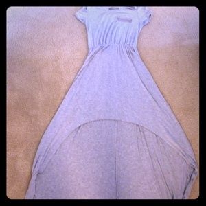 Finn & Clover Grey Jersey High-Low Dress