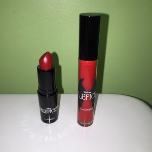 Disney Maleficent lipstick & lipgloss bundle