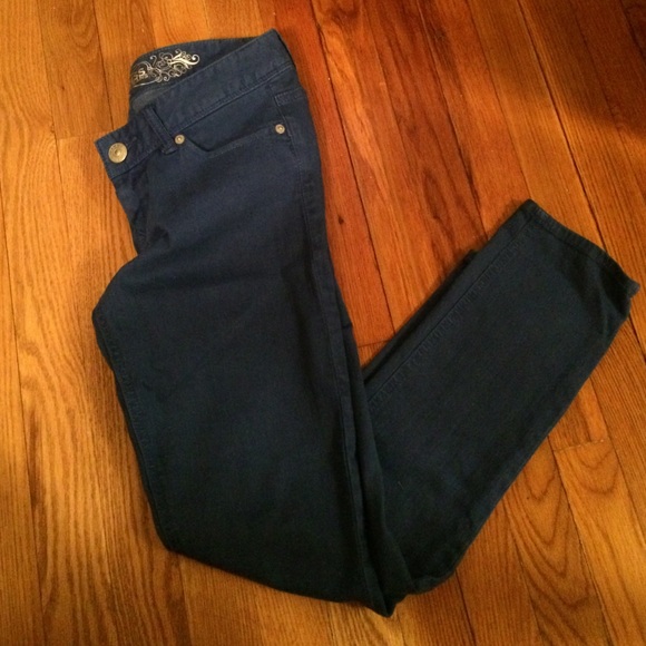 Express Jeans Express Electric Blue Jeans Poshmark