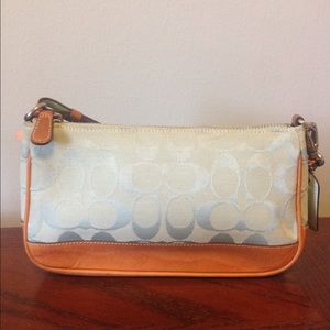 Pale blue authentic Coach