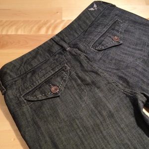 SOLD Kasil Sullivan Wide Leg Trouser Jean Size 28