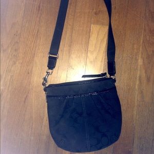Black Coach Crossbody Bag