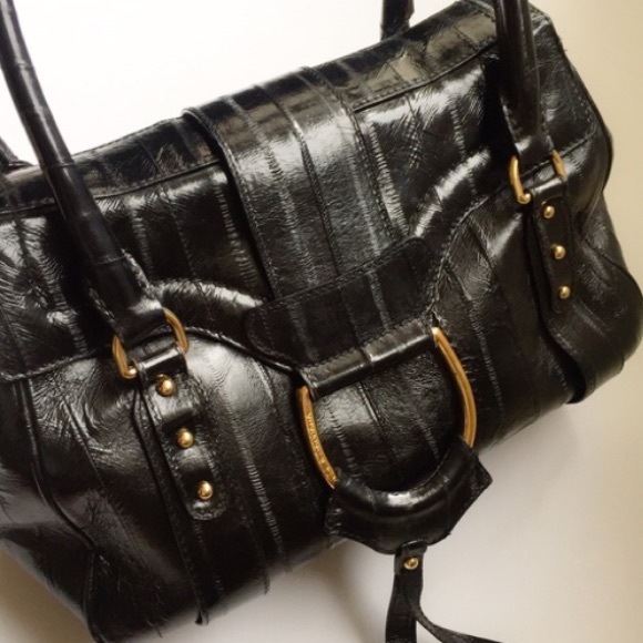 LAST DAY❗️Dolce & Gabbana Top Handle Eel Skin Bag - Picture 3 of 4