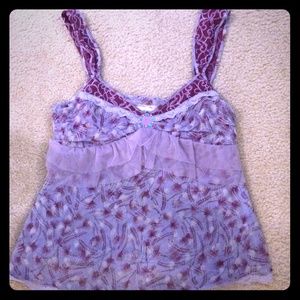 Flash Sale!  Was $15! Free People Purple Tank Top