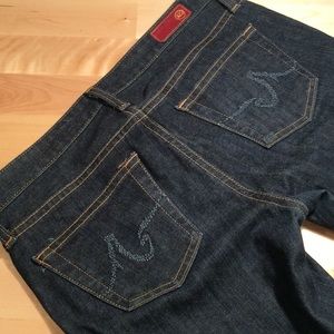 Adriano Goldschmied Dark Rinse the Crop Jeans 27R