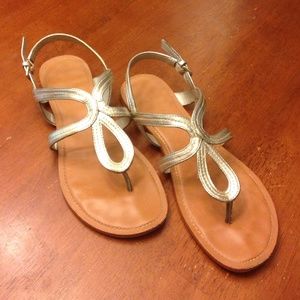 Silver Sandals