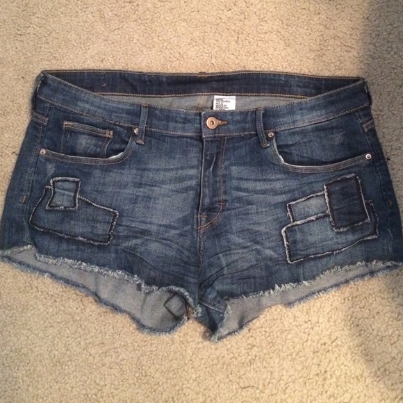 H&M Pants - Cutoff Jean Shorts - Size 12