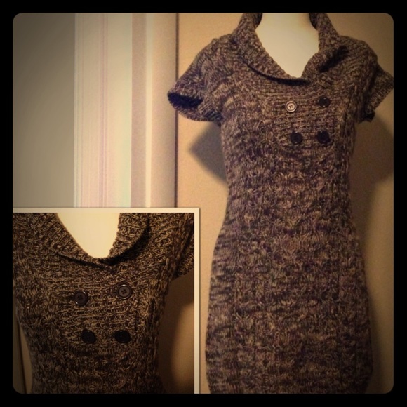 ✨Brown acrylic dress - Picture 1 of 2