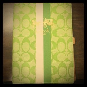 💟COACH Planner/Journal - green!