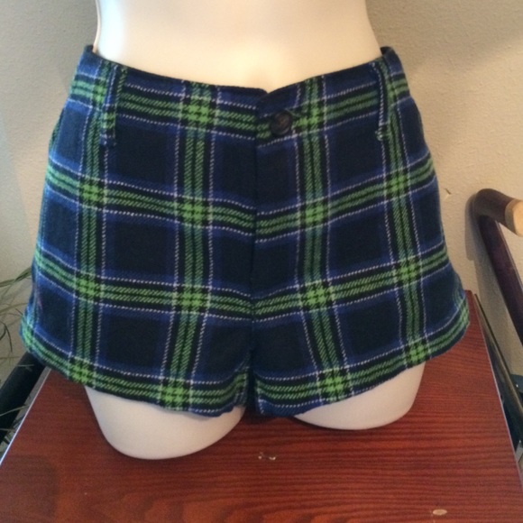 Hollister wool & satin lined shorts sz 29 NEW!