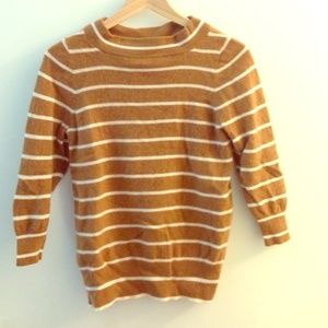 PRICE ⬇️Striped cashmere bateau neck sweater