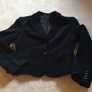 Express velvet jacket