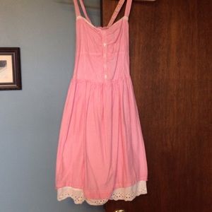 pink summer dress