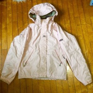 Helly Hansen light pink jacket