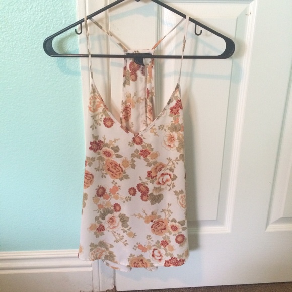 Floral tank top