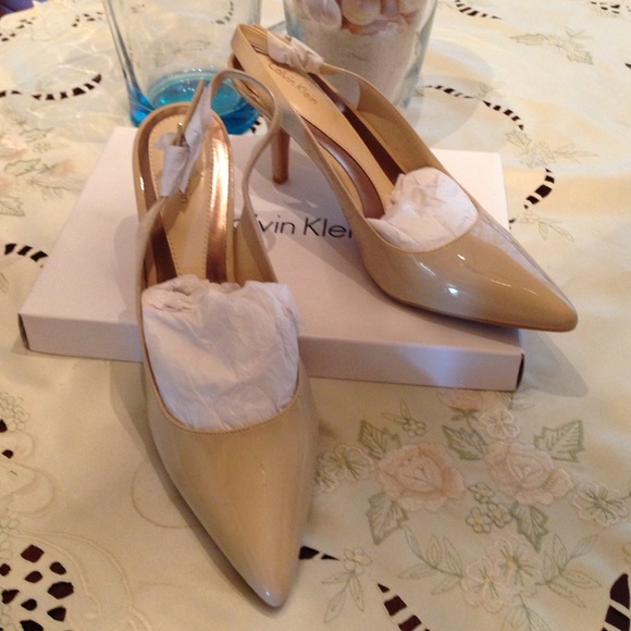 Calvin Klein heels--New in box