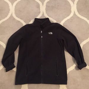 North Face Black Fleece Jacket (kids)